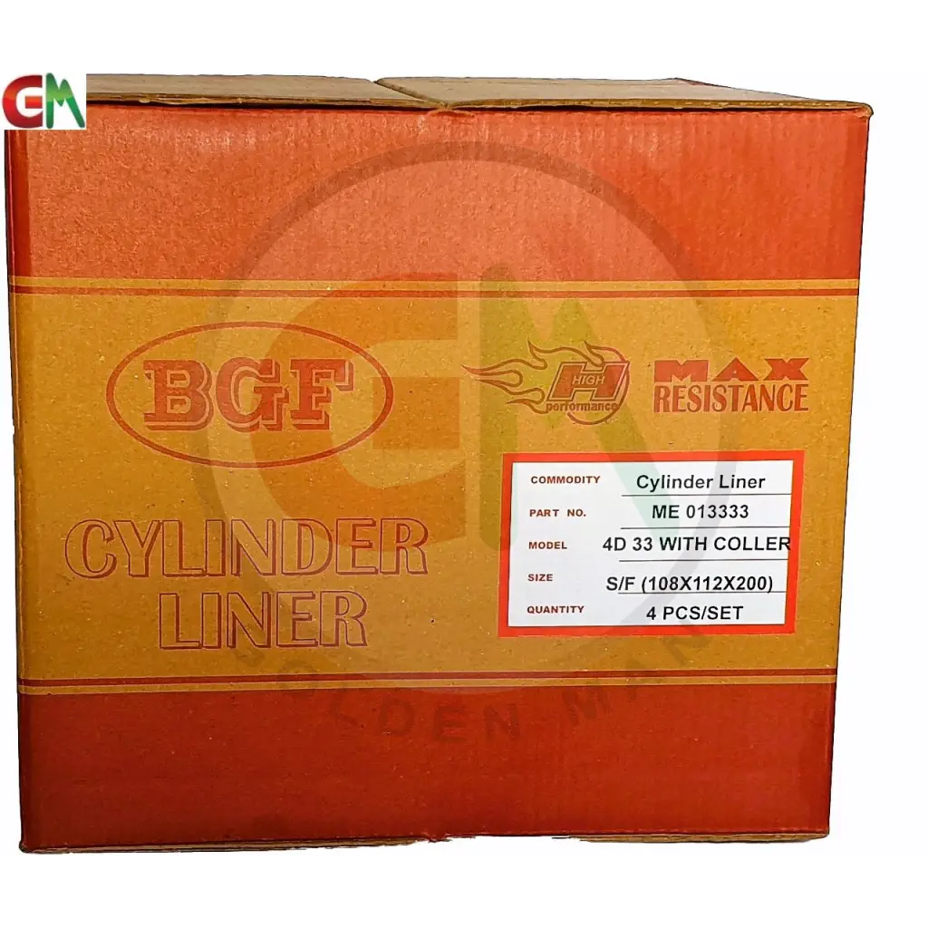 Golden Man BGF Car Engine Cylinder Liner/Sleeve - ME013333