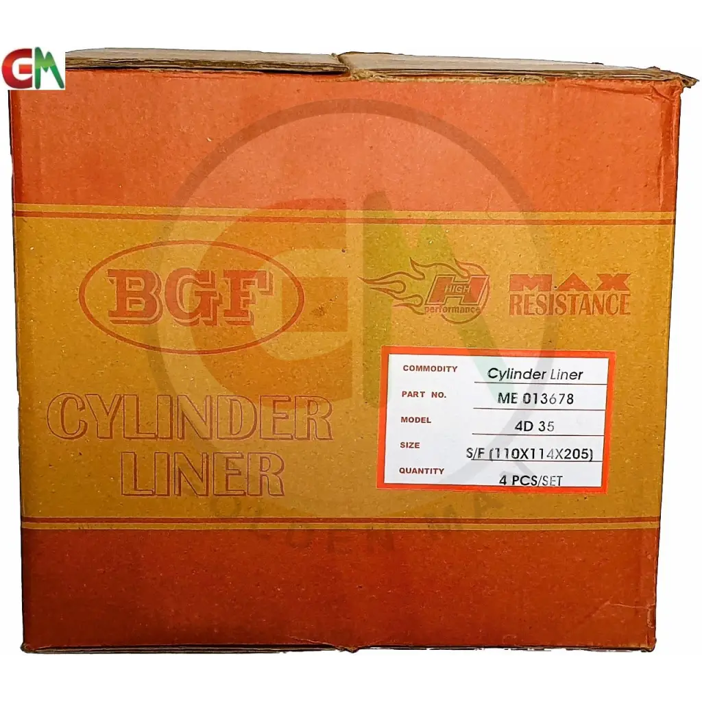 Golden Man BGF Car Engine Cylinder Liner/Sleeve - ME013678