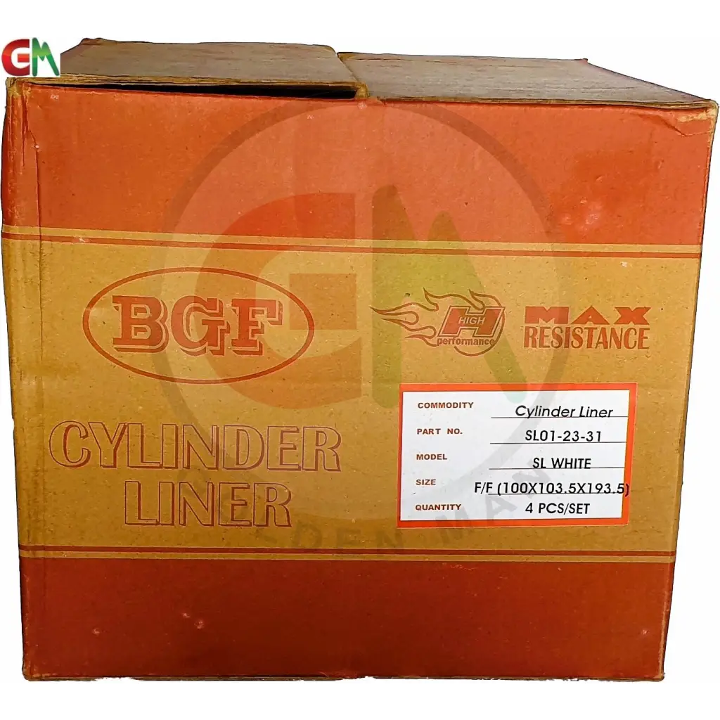 Golden Man BGF Car Engine Cylinder Liner/Sleeve - SL01-23-31
