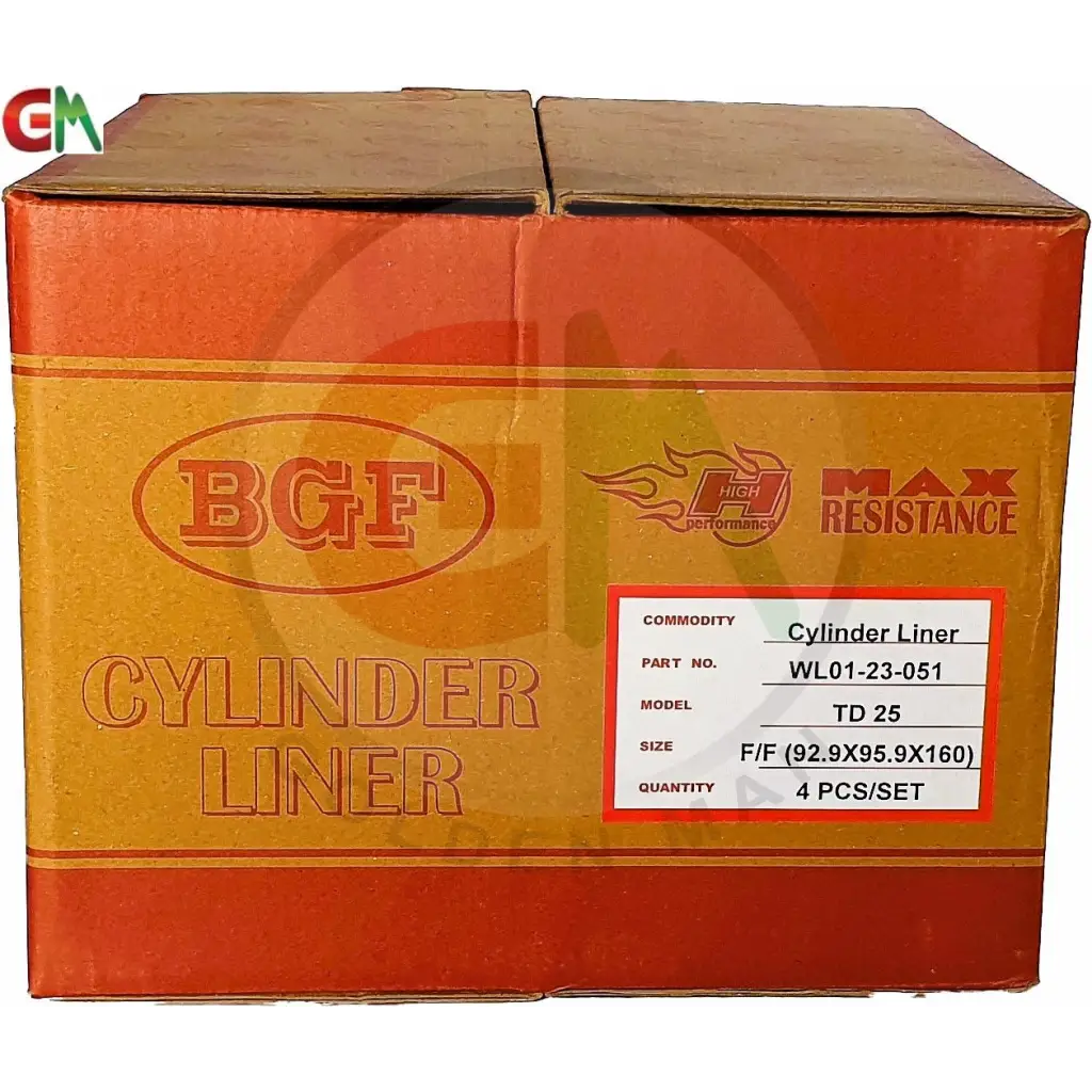 Golden Man BGF Car Engine Cylinder Liner/Sleeve -