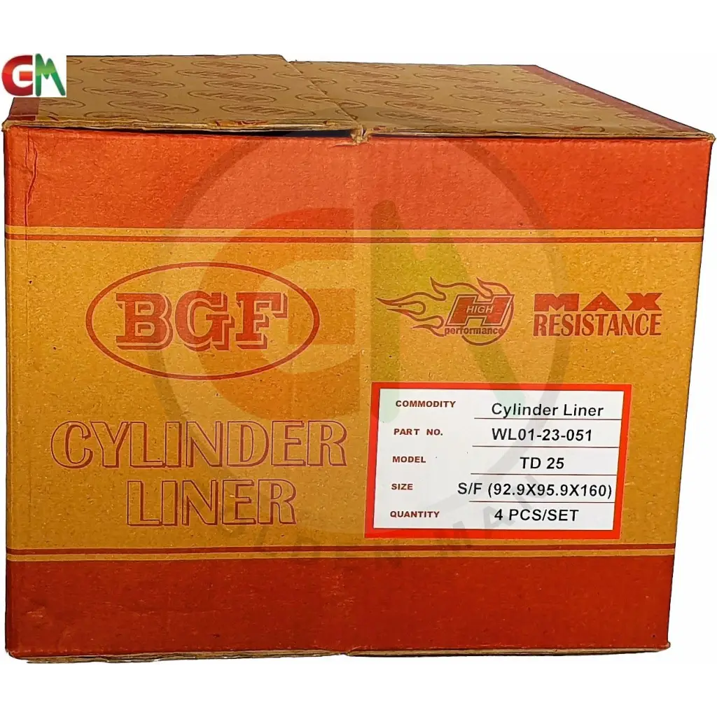 Golden Man BGF Car Engine Cylinder Liner/Sleeve -