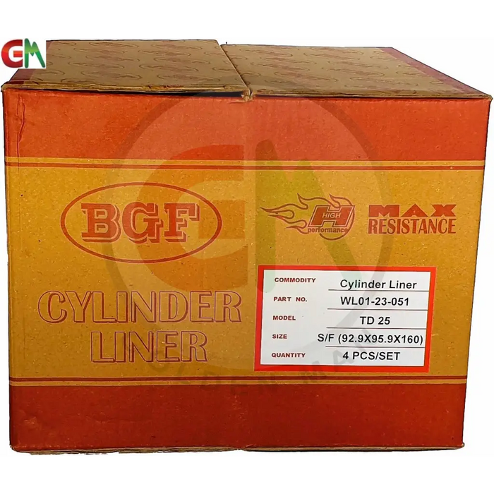 Golden Man BGF Car Engine Cylinder Liner/Sleeve -