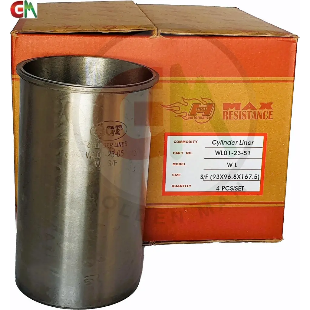 Golden Man BGF Car Engine Cylinder Liner/Sleeve - WL01-23-51