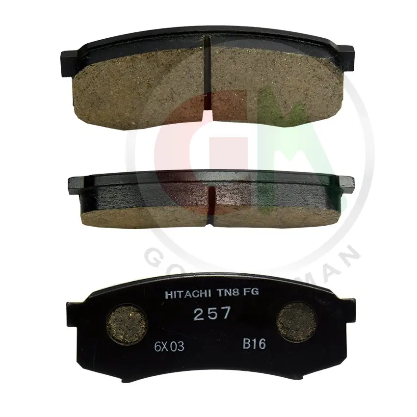 Hitachi Disc Brake Pads - HF257 - Disc Brake Pads