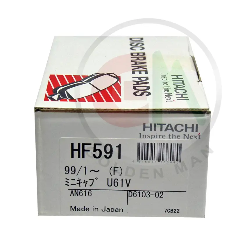 Hitachi Disc Brake Pads - HF591 - Disc Brake Pads