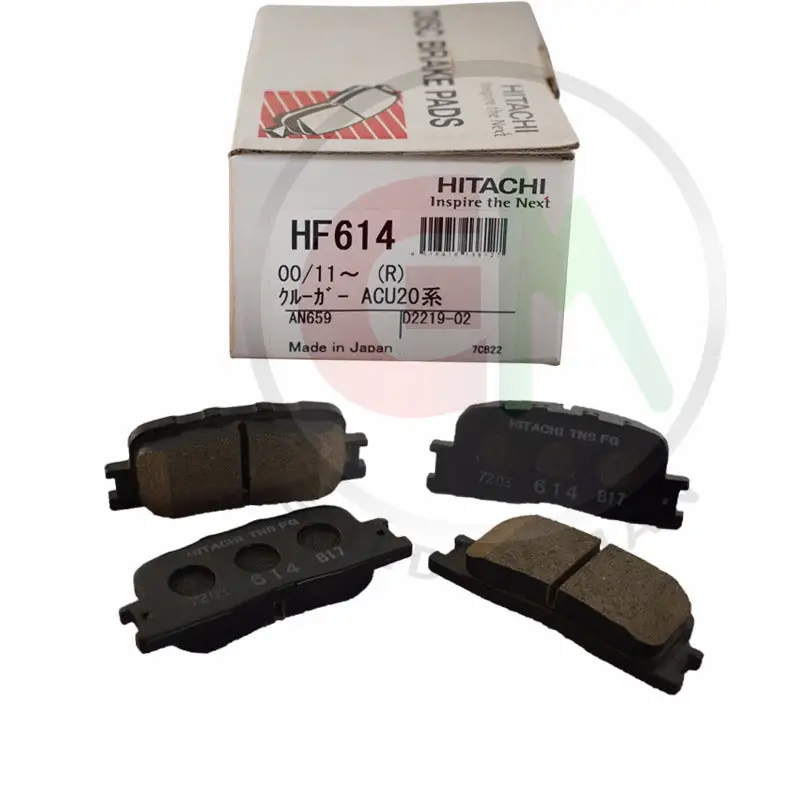 Hitachi Disc Brake Pads - HF614 - Disc Brake Pads