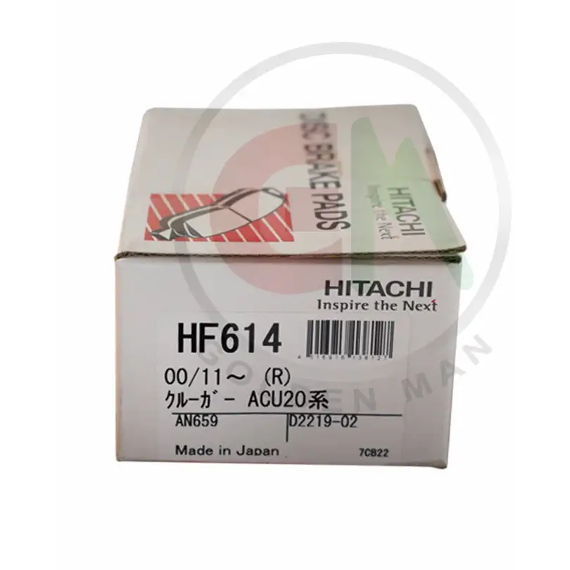 Hitachi Disc Brake Pads - HF614 - Disc Brake Pads