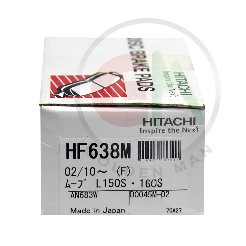 Hitachi Disc Brake Pads - HF638M - Disc Brake Pads