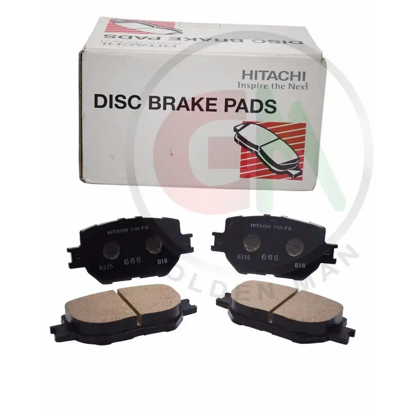 Hitachi Disc Brake Pads - HF666 - Disc Brake Pads
