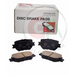 Hitachi Disc Brake Pads - HF666 - Disc Brake Pads