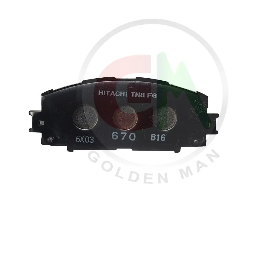 Hitachi Disc Brake Pads - HF670 - Disc Brake Pads