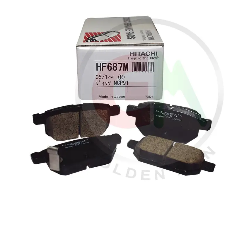 Hitachi Disc Brake Pads - HF687M - Disc Brake Pads