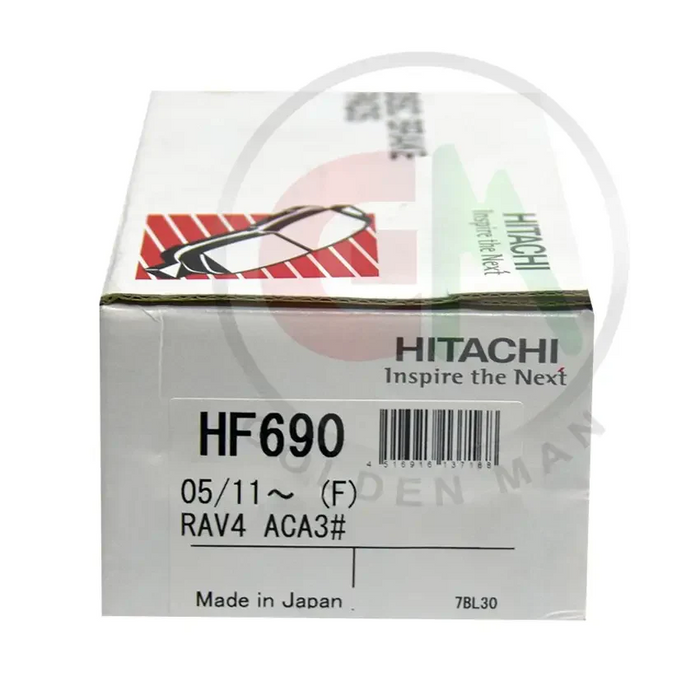 Hitachi Disc Brake Pads - HF690 - Disc Brake Pads