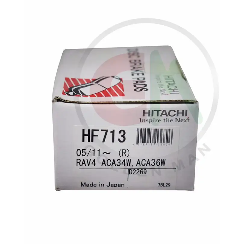 Hitachi Disc Brake Pads - HF713 - Disc Brake Pads
