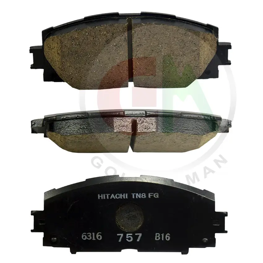 Hitachi Disc Brake Pads - HF757 - Disc Brake Pads