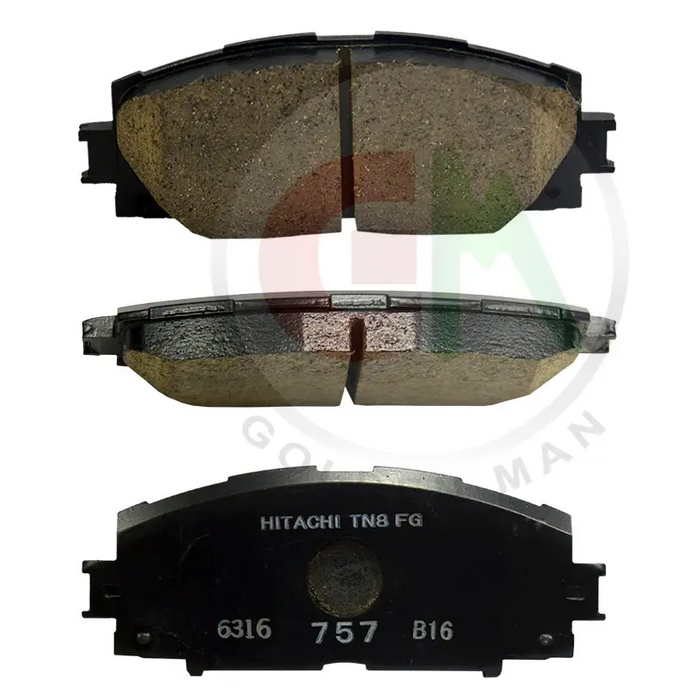 Hitachi Disc Brake Pads - HF757 - Disc Brake Pads