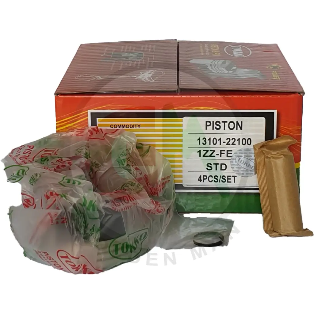 Tokko Car Piston - 13101-22100 1ZZ-FE STD - Car Piston