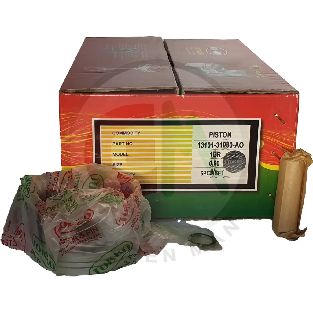 Tokko Car Piston - 13101-31030-AO 1GR 0.50 - Car Piston