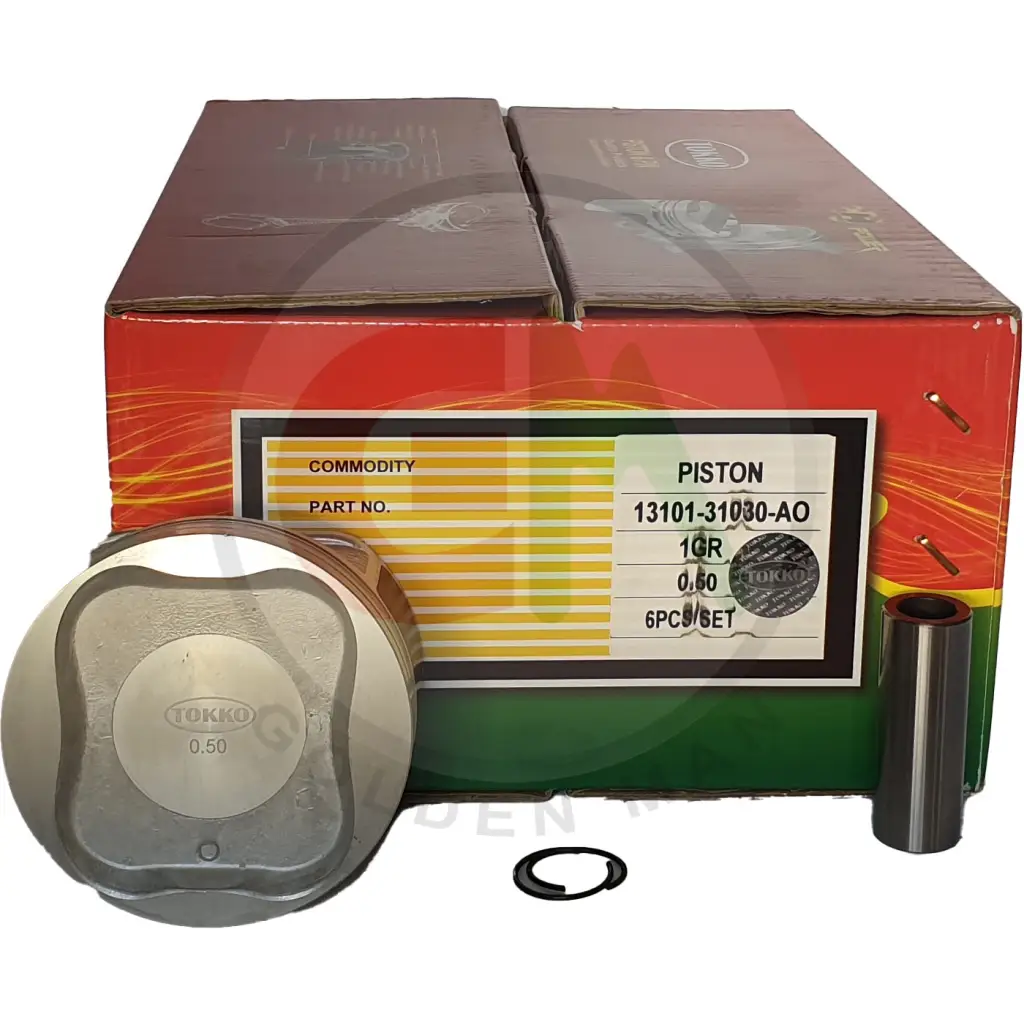 Tokko Car Piston - 13101-31030-AO 1GR 0.50 - Car Piston