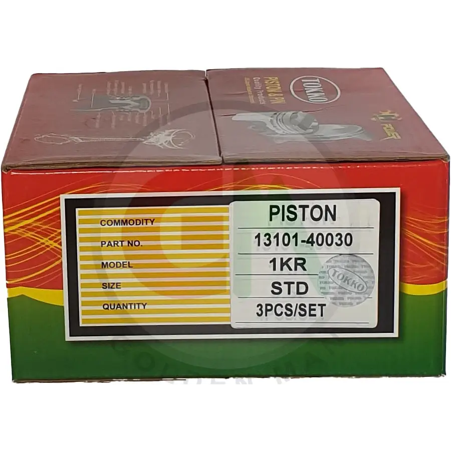 Tokko Car Piston - 13101-40030 1KR STD - Car Piston