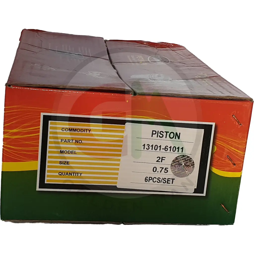 Tokko Car Piston - 13101-61011 2F 0.75 - Car Piston