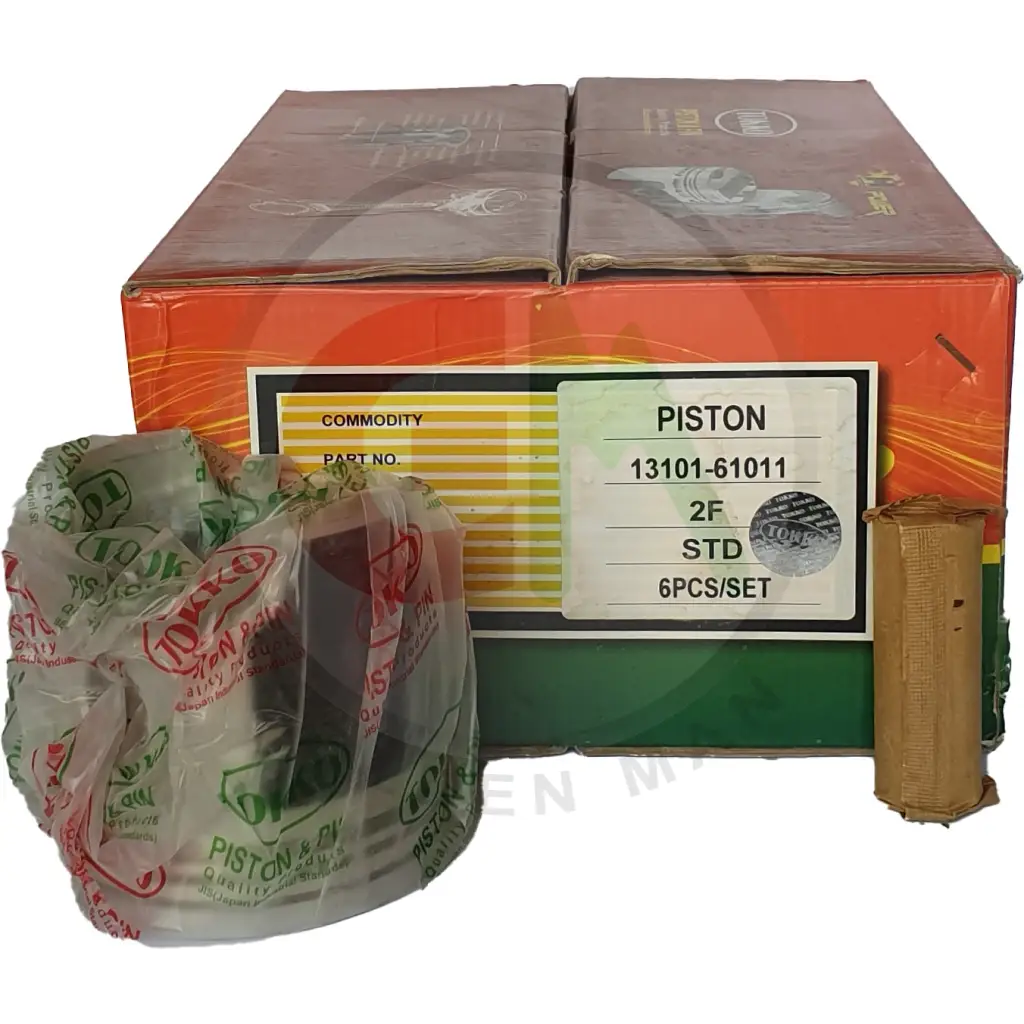 Tokko Car Piston - 13101-61011 2F STD - Car Piston