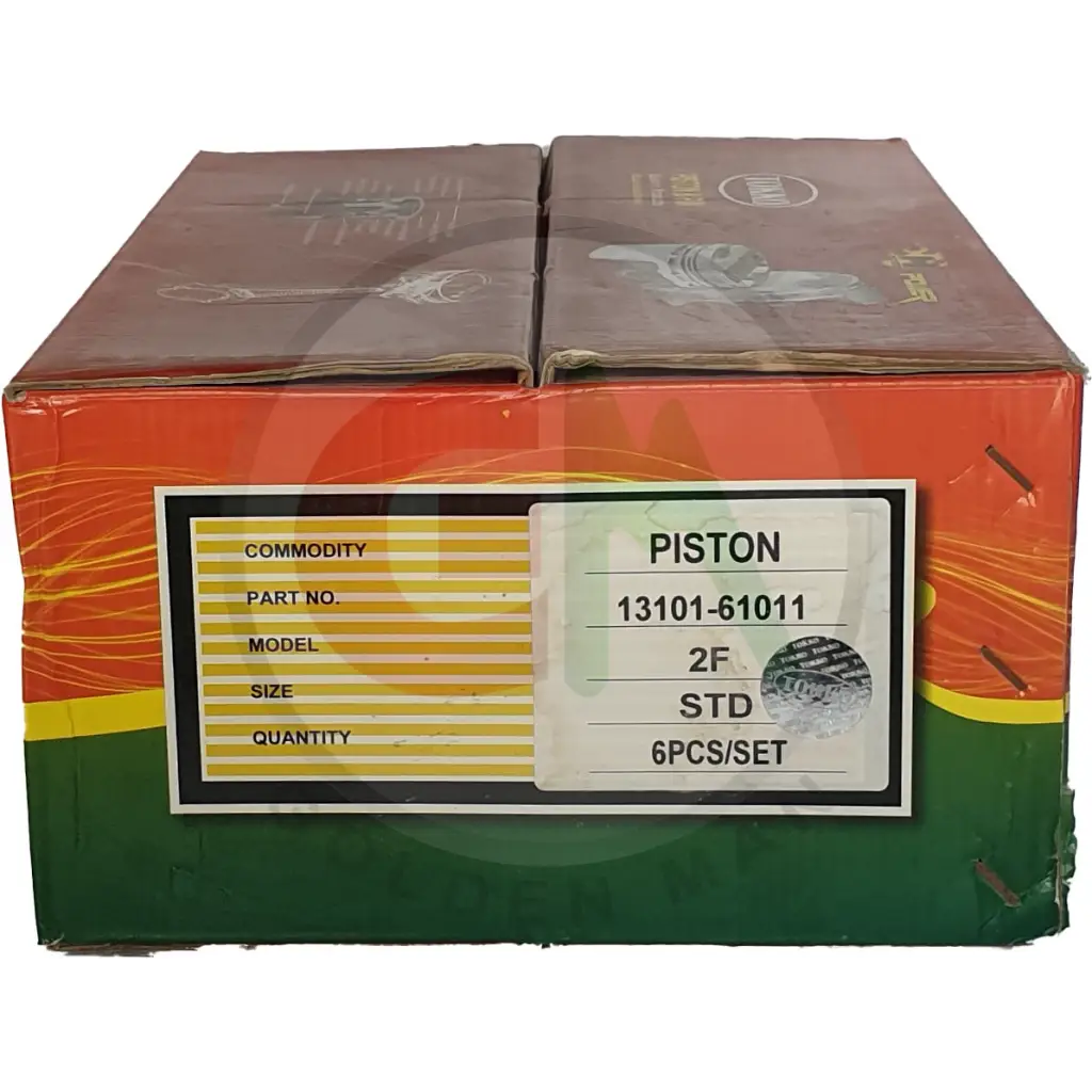 Tokko Car Piston - 13101-61011 2F STD - Car Piston