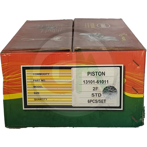 Tokko Car Piston - 13101-61011 2F STD - Car Piston