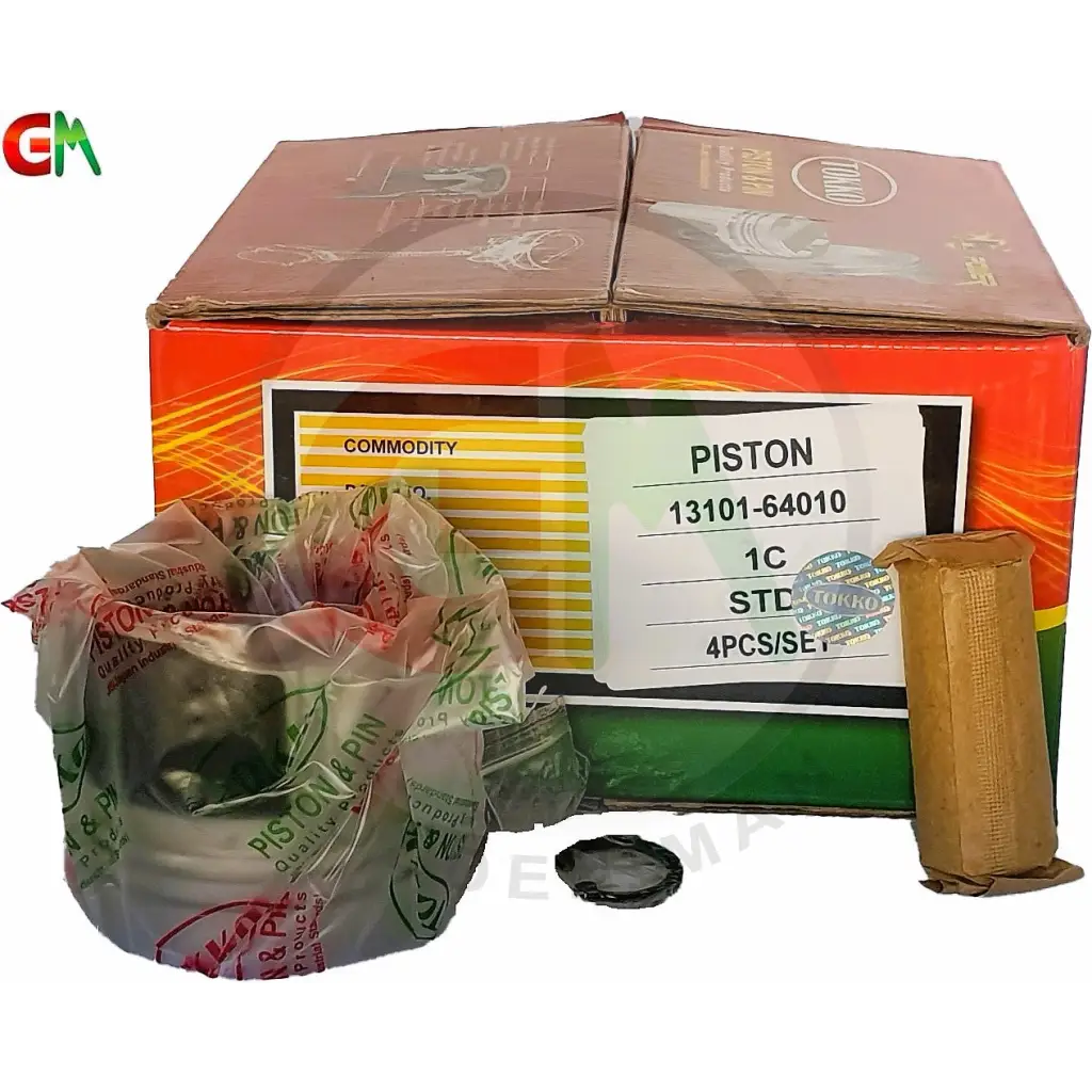 Tokko Car Piston - 13101-64010 1C STD - Car Piston