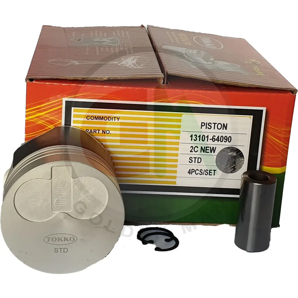 Tokko Car Piston - 13101-64090 2C NEW STD - Car Piston