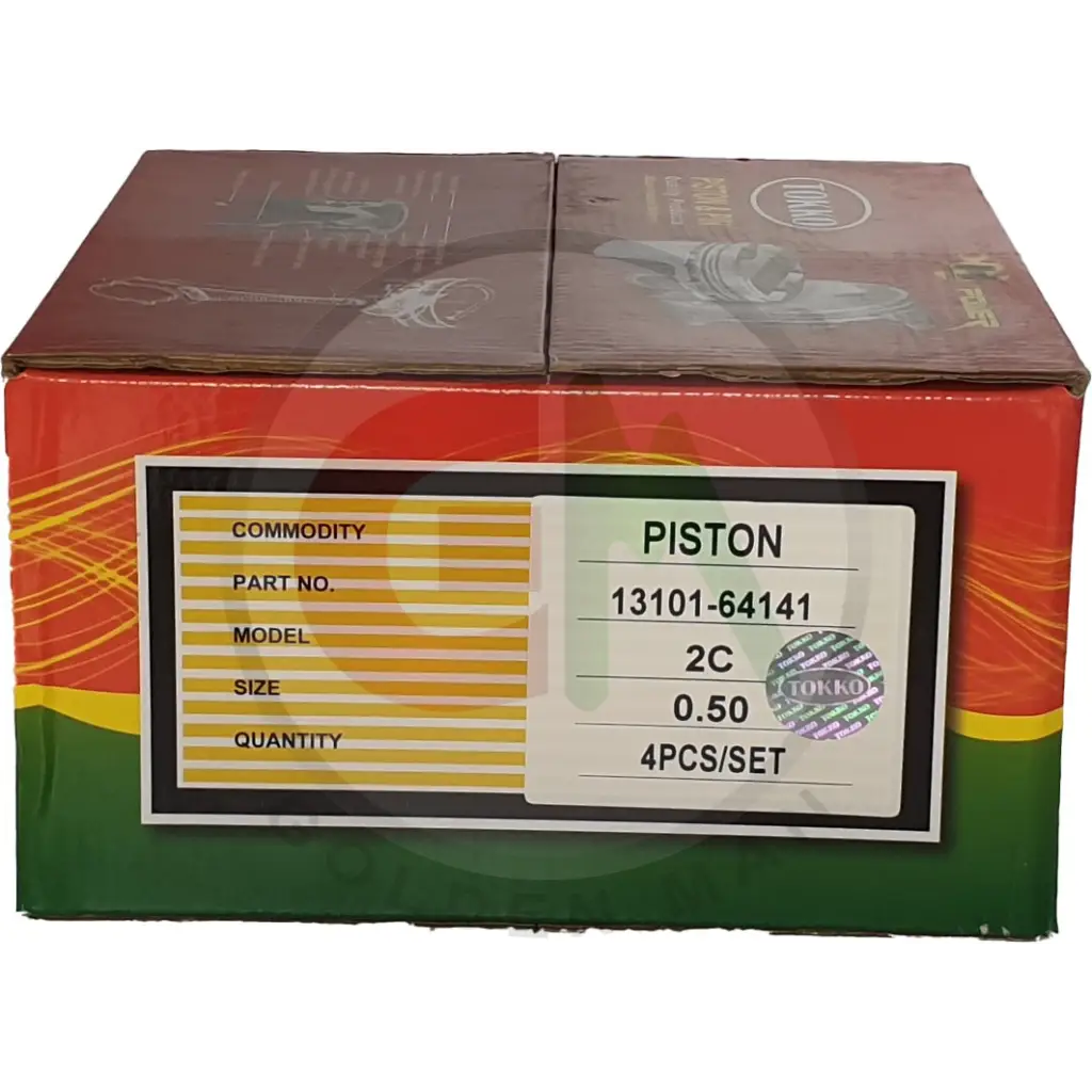 Tokko Car Piston - 13101-64141 2C 0.50 - Car Piston