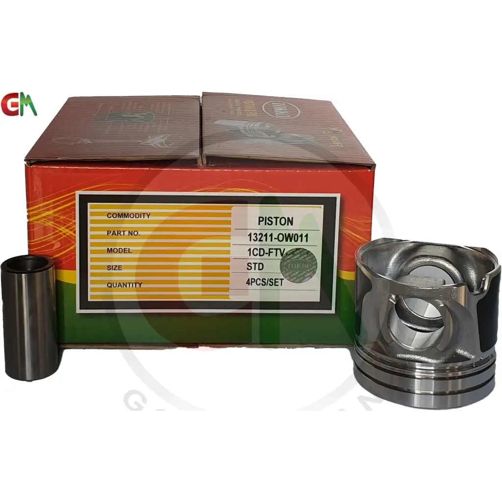 Tokko Car Piston - 13211-OW011 1CD-FTV STD - Car Piston