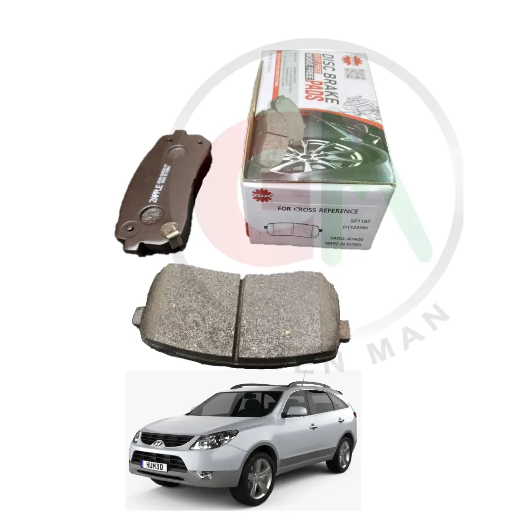 Zapple Disc Brake Pad SP1192 D11239M 58302-4DA00
