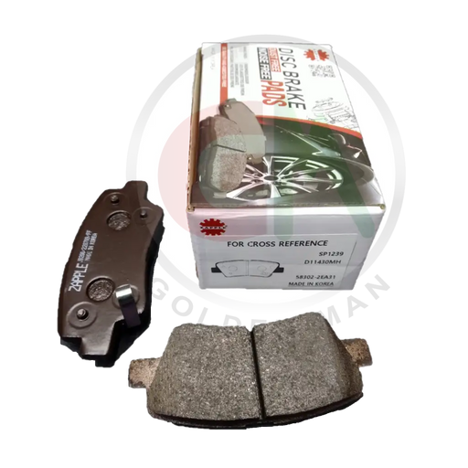 Zapple Disc Brake Pad SP1239 D11430MH 58302-2EA31