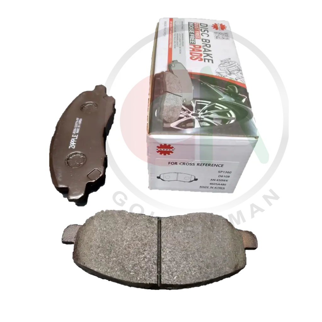 Zapple Disc Brake Pad SP1360 D6108 AN-650WK 4605A486
