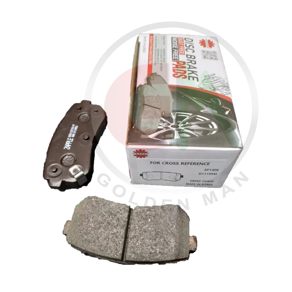 Zapple Disc Brake Pad SP1406 D11195M 58302-2SA00