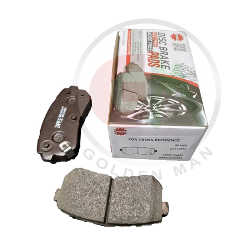 Zapple Disc Brake Pad SP1406 D11195M 58302-2SA00