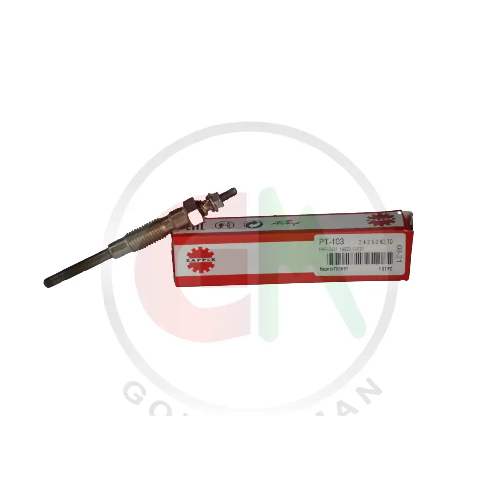 Zapple Glow Plugs - PRF-OEM 19850-54030 (PT-103) - Glow