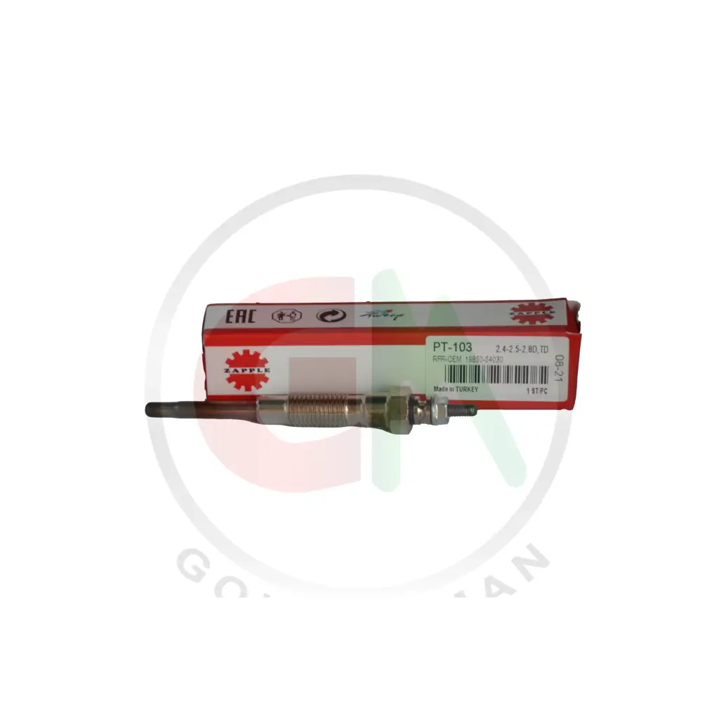 Zapple Glow Plugs - PRF-OEM 19850-54030 (PT-103) - Glow