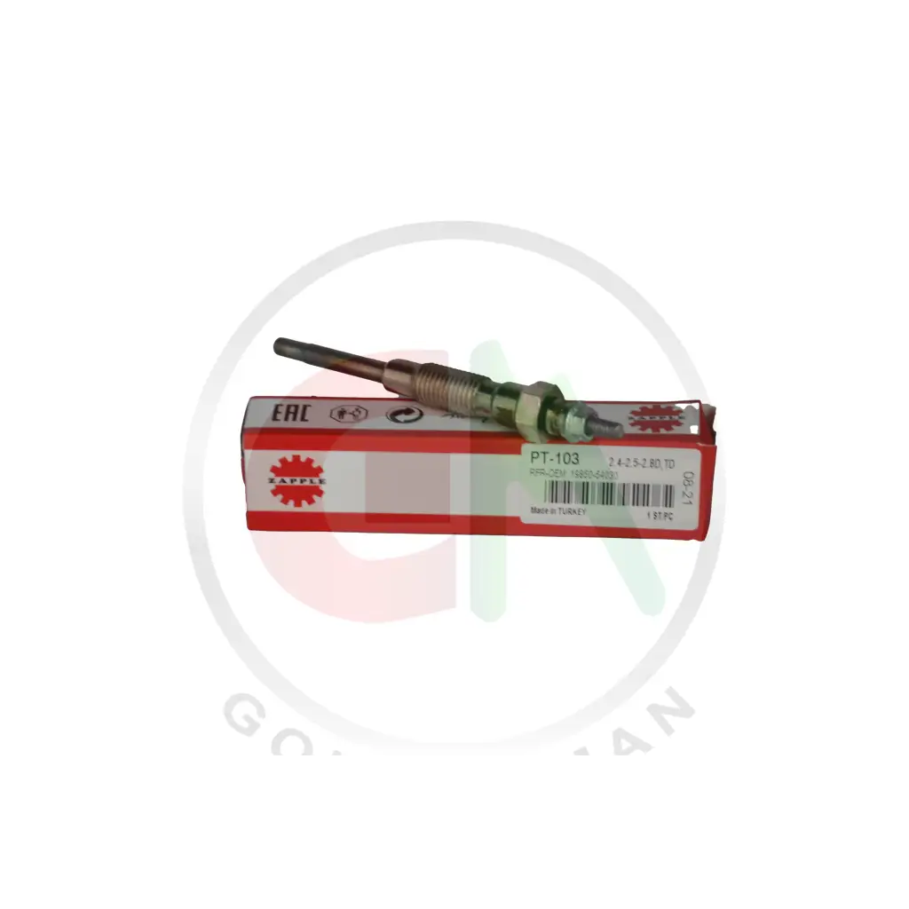 Zapple Glow Plugs - PRF-OEM 19850-54030 (PT-103) - Glow