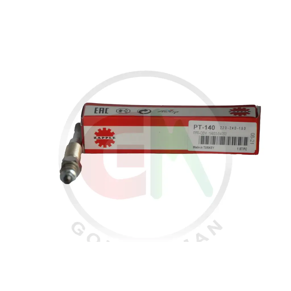 Zapple Glow Plugs - PRF-OEM 19850-54050 (PT-140) - Glow