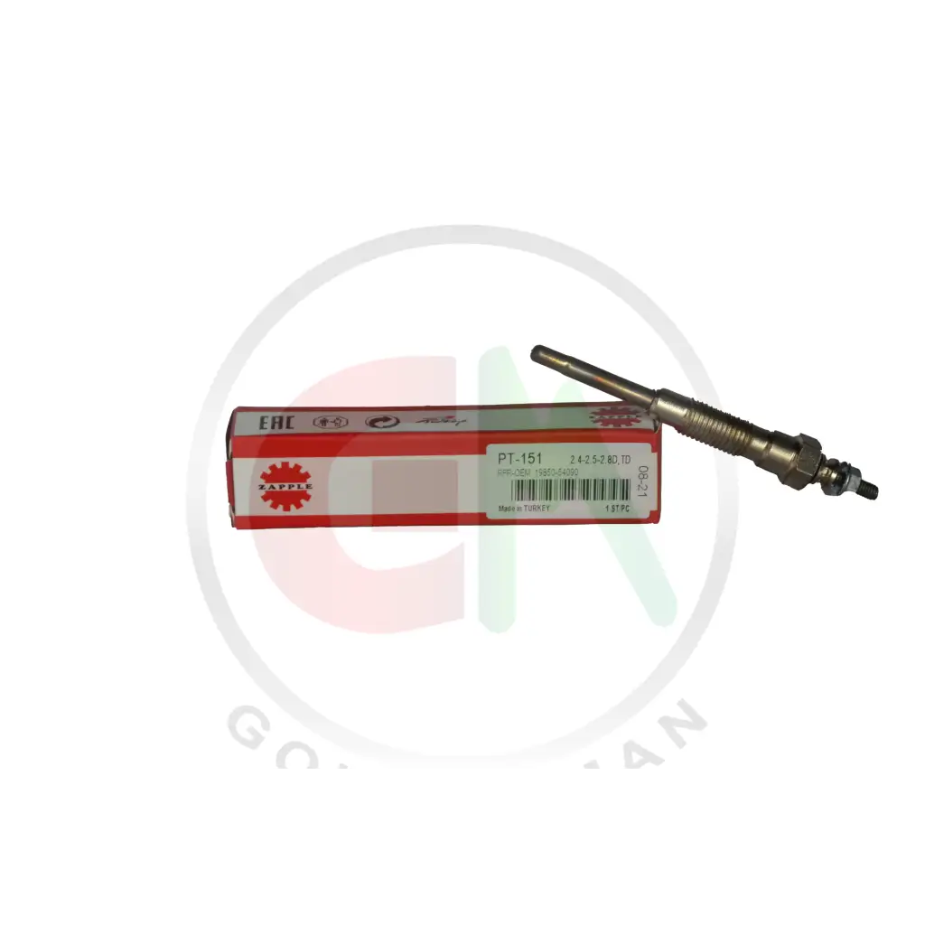 Zapple Glow Plugs - PRF-OEM 19850-54090 (PT-151) - Glow