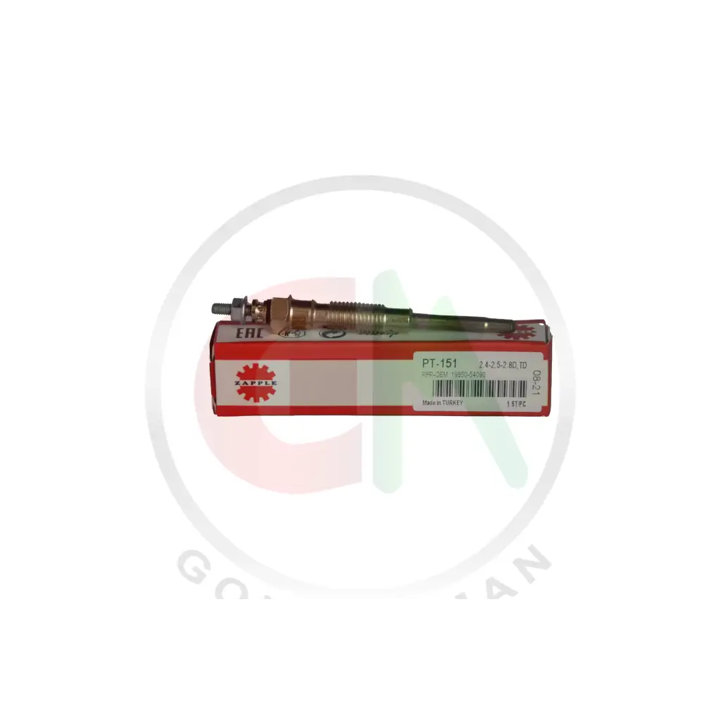 Zapple Glow Plugs - PRF-OEM 19850-54090 (PT-151) - Glow
