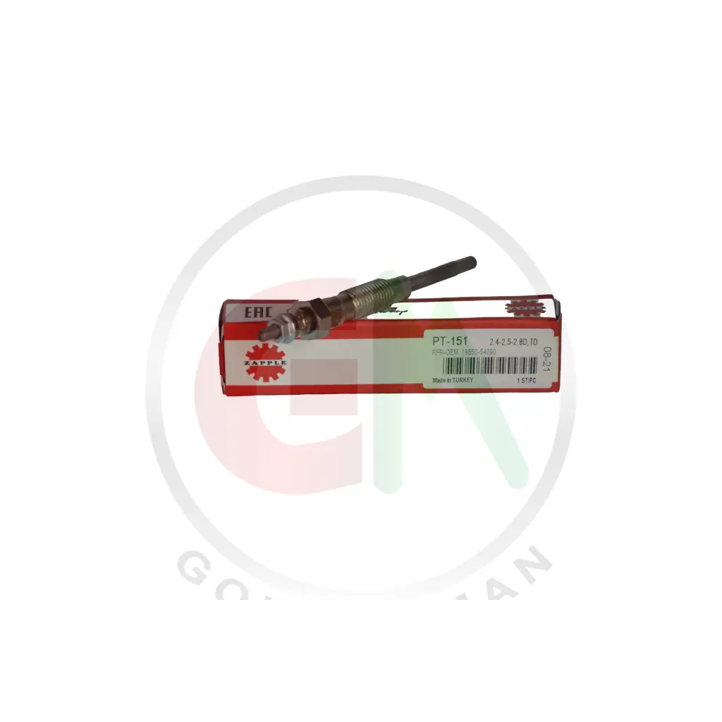 Zapple Glow Plugs - PRF-OEM 19850-54090 (PT-151) - Glow