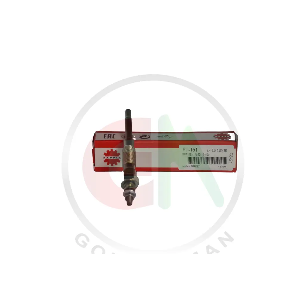 Zapple Glow Plugs - PRF-OEM 19850-54090 (PT-151) - Glow