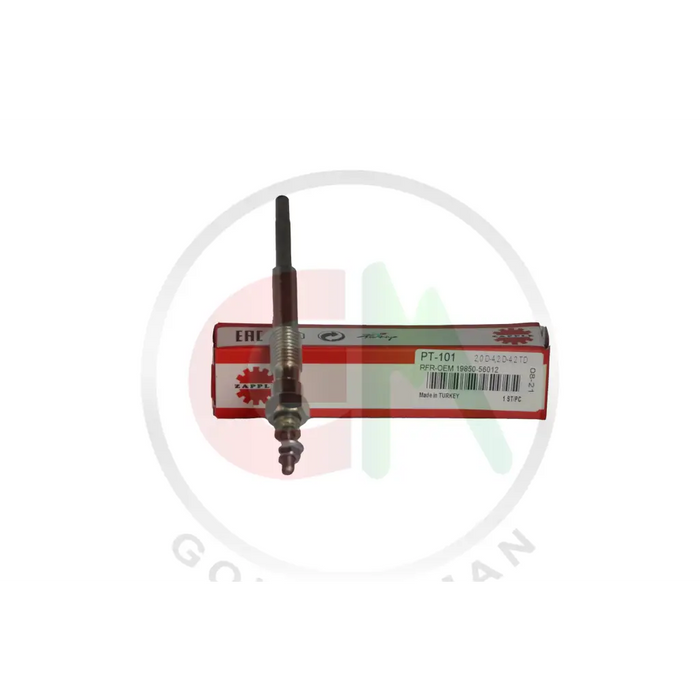 Zapple Glow Plugs - PRF-OEM 19850-56012 (PT-101) - Glow