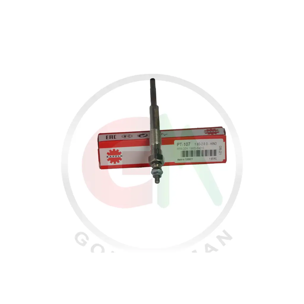 Zapple Glow Plugs - PRF-OEM 19850-64010 (PT-107) - Glow