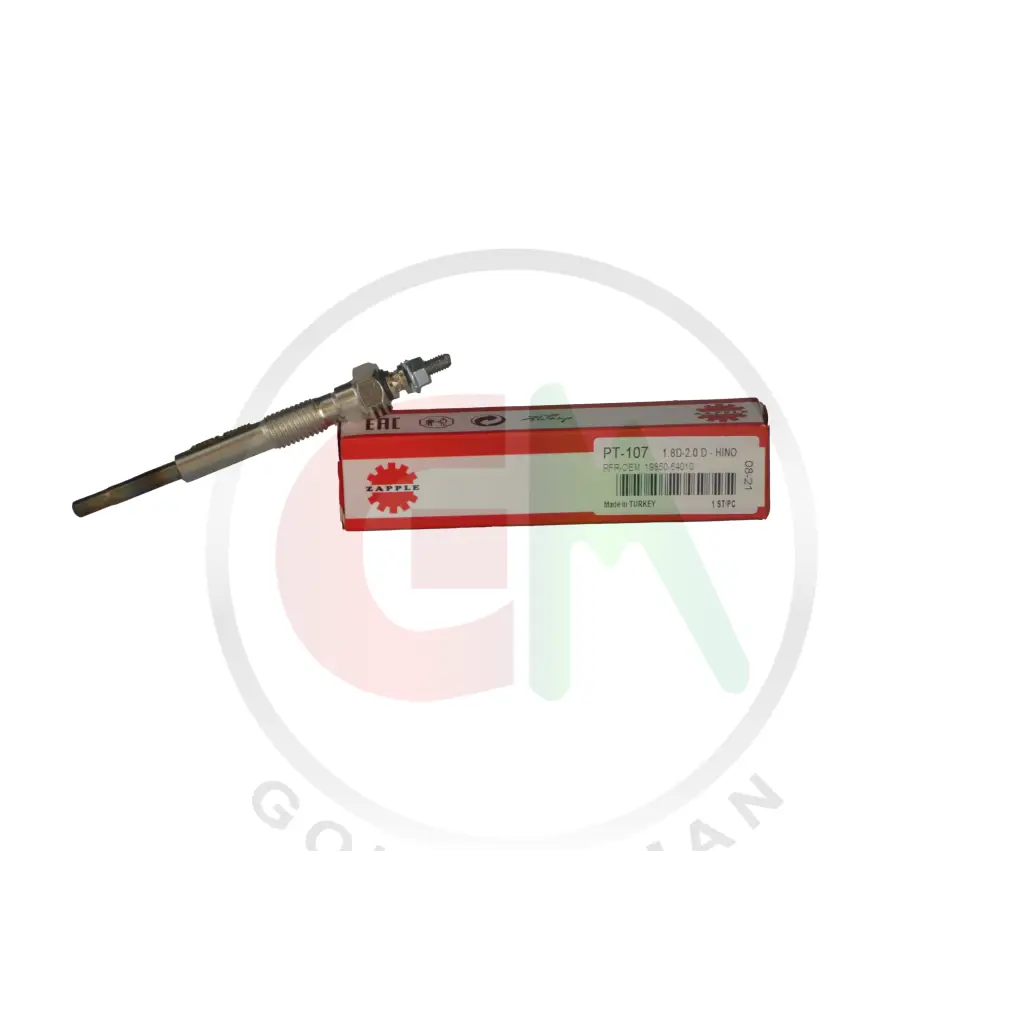 Zapple Glow Plugs - PRF-OEM 19850-64010 (PT-107) - Glow