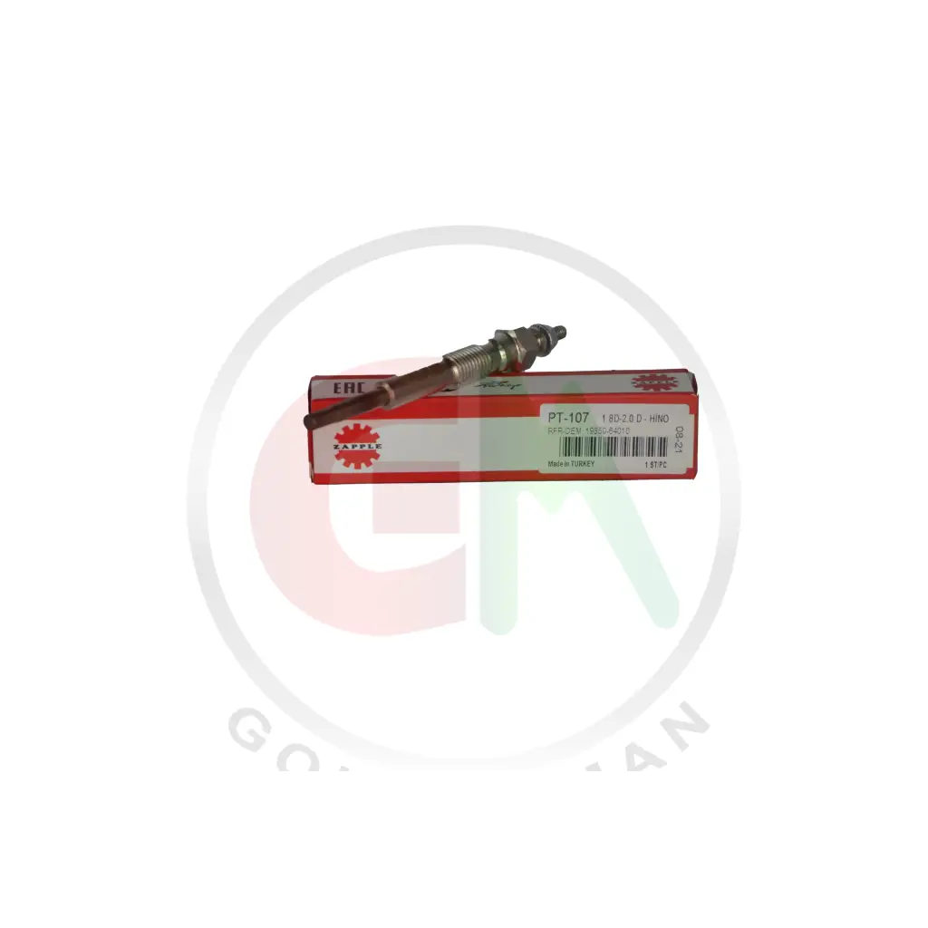 Zapple Glow Plugs - PRF-OEM 19850-64010 (PT-107) - Glow
