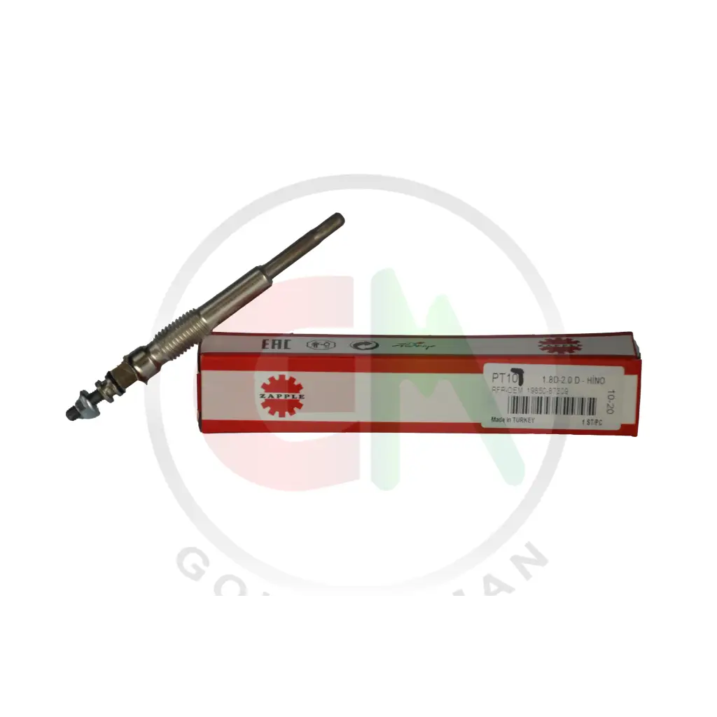 Zapple Glow Plugs - PRF-OEM 19850-87309 (PT107/101) - Glow